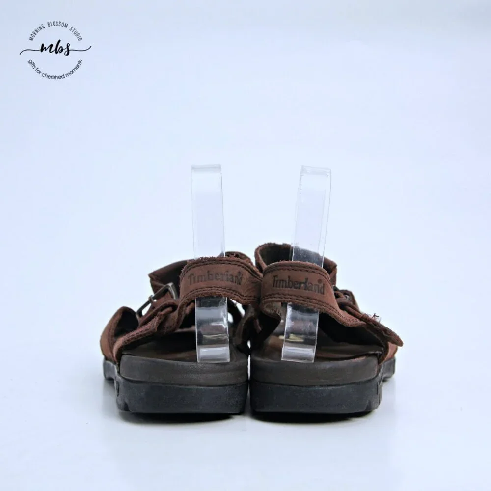 Timberland Leather Sandals‎ Brown Men 11